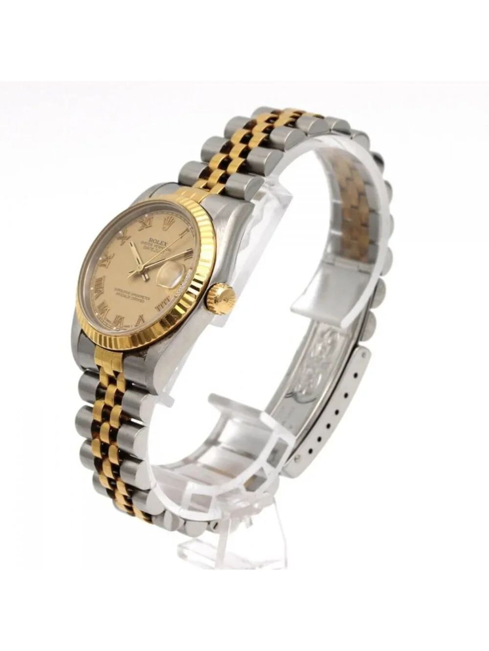 Rolex Datejust Stainless Steel Yellow Gold Automatic